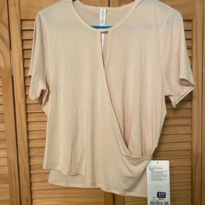 Cream Lululemon top